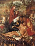 Albrecht Durer Lamentation for christ oil painting